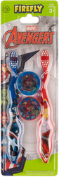 Avengers Firefly dětský zubní kartáček s krytkou 2ks SOFT 3+