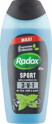 Radox Men Sport sprchový gel 3v1 400 ml