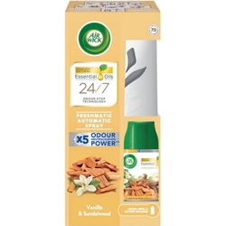 Air Wick Freshmatic strojek a náplň Vanilka a Santalové dřevo 250 ml