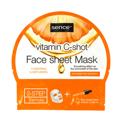 Sence pleťová maska dvoukroková Vitamin C-shot 25 ml