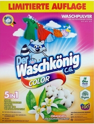 WaschKönig prací prášek Orangen Und Baumwollextrakt 6 kg Color 100 Praní