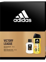 Adidas Victory League Men 3v1 sprchový gel 250 ml + Toaletní voda 100 ml dárková sada