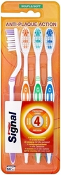 Signal zubní kartáček Anti-plaque Soft 4 ks