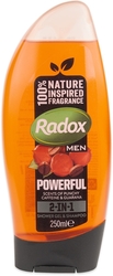 Radox Powerfull Men 2v1 sprchový gel 250 ml