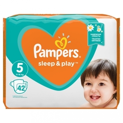 Pampers Sleep&Play 5 Junior 11-16 kg 42 ks