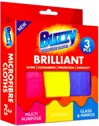 Buzzy utěrky z mikrovlákna - 3ks