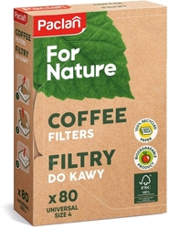 Paclan For Nature kávové filtry 80ks