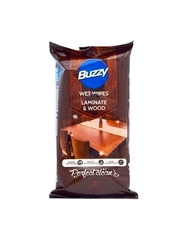 BUZZY UK LTD Buzzy Vlhčené ubrousky pro čištění dřeva a laminátu 48 ks