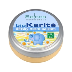 Saloos - Bio Karité dětský Nosní balzám 19 ml