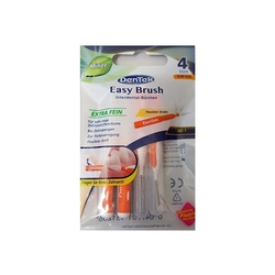 DenTek Easy Brush mezizubní kartáček máta 4 ks