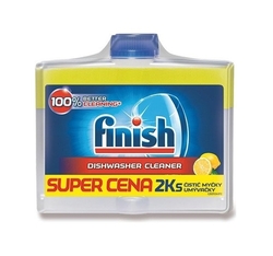 Finish Čistič myčky Lemon Sparkle 2x 250 ml
