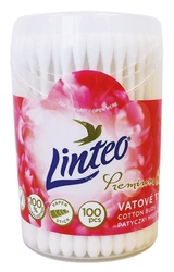 Linteo Premium Vatové tyčinky v krabičce 100ks