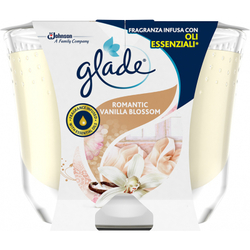 Glade by Brise vonná svíčka ve skle Romantic Vanilla Blossom 224 g