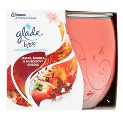 Glade by Brise vonná svíčka ve skle Apple & Cinnamon 120 g