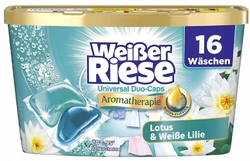 Weisser Riese DUO Caps prací kapsle Universal Lotus 16ks