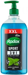 Radox Sprchový gel Sport 3v1 (Shower Gel & Shampoo) 750 ml Man
