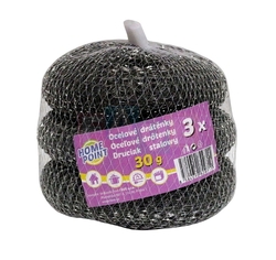 Home Point Drátěnka na nádobí kovová,pozink 30g, sada 3ks
