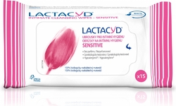 Lactacyd Ubrousky pro intimní hygienu Sensitive 15 ks