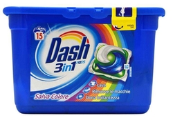 Dash 3v1 Salva Colore kapsle na praní 15ks