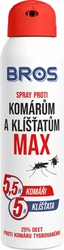 Bros Max spray proti komárům a klíšťatům 90 ml