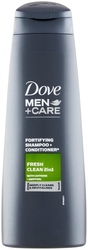 Dove Men+Care Fresh Clean 2v1 šampon na vlasy 250 ml