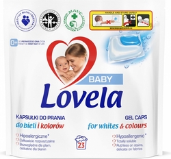 Lovela Baby gelové kapsle na praní 23 ks