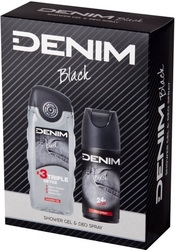 Denim Black deospray 150 ml + sprchový gel 250 ml dárková sada