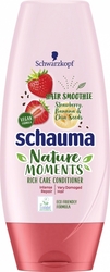 Schauma Nature Moments Hair Smoothie balzám Jahody Banány a Chia semínka 200 ml