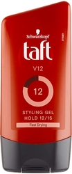 Taft Look V12 Power Speed Turbo fixační gel na vlasy 150 ml