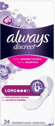 Always Discreet Long inkontinenční slipové intimní vložky 24 ks