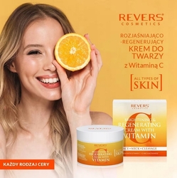 REVERS Rozjasňující a regenerační krém s vitamínem C 50 ml