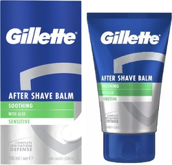 Gillette Soothing Sensitive Aloe Vera balzám po holení 100 ml