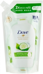 Dove mýdlo tekuté  Fresh Touch náplň 500 ml