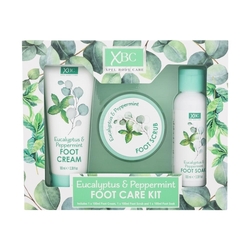 XPEL dárková sada Foot Care Eucalyptus & Peppermint 3 ks