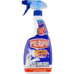 Pulirapid odstraňovač vodního kamene koupelna+kuchyně 500 ml