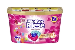 Weisser Riese TRIO-Caps prací kapsle Color Orchidee 16ks