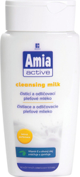 Amia active čistící a odličovací pleťové mléko 200 ml