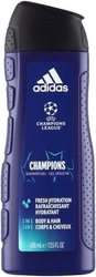 Adidas Men UEFA Champions League 2v1 sprchový gel 400 ml