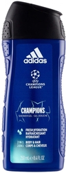 Adidas Men UEFA Champions League 2v1 sprchový gel 250 ml