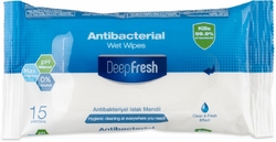 Deep Fresh Ubrousky antibakteriální 15 ks