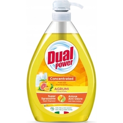 Dual Power Mycí prostředek na nádobí s Pumpičkou Citrus 1 l