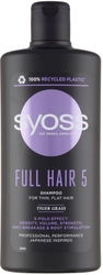 Syoss Full Hair 5 šampon pro slabé a jemné vlasy 440 ml