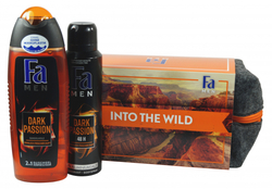 Fa Men Dárková sada pro muže Dark Passion Sprchový gel 250 ml + Deodorant 150 ml