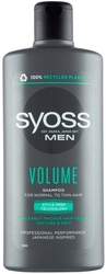 Syoss Men Volume šampon pro muže s normálními až slabými vlasy 440 ml