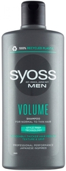 Syoss Men Volume šampon pro muže s normálními až slabými vlasy 440 ml