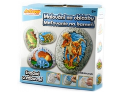 Malování na kameny DINOSAUŘI kreativní sada