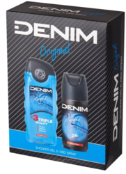 Denim Original deospray 150 ml + sprchový gel 250 ml dárková sada