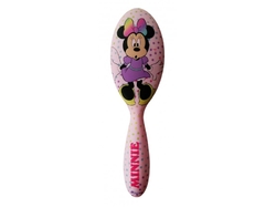 Kartáč na vlasy MINNIE růžový s puntíky