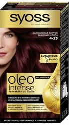 Syoss Oleo Intense Color 4-23 Burgundská červeň