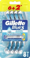 Gillette Blue3 Cool 8 ks